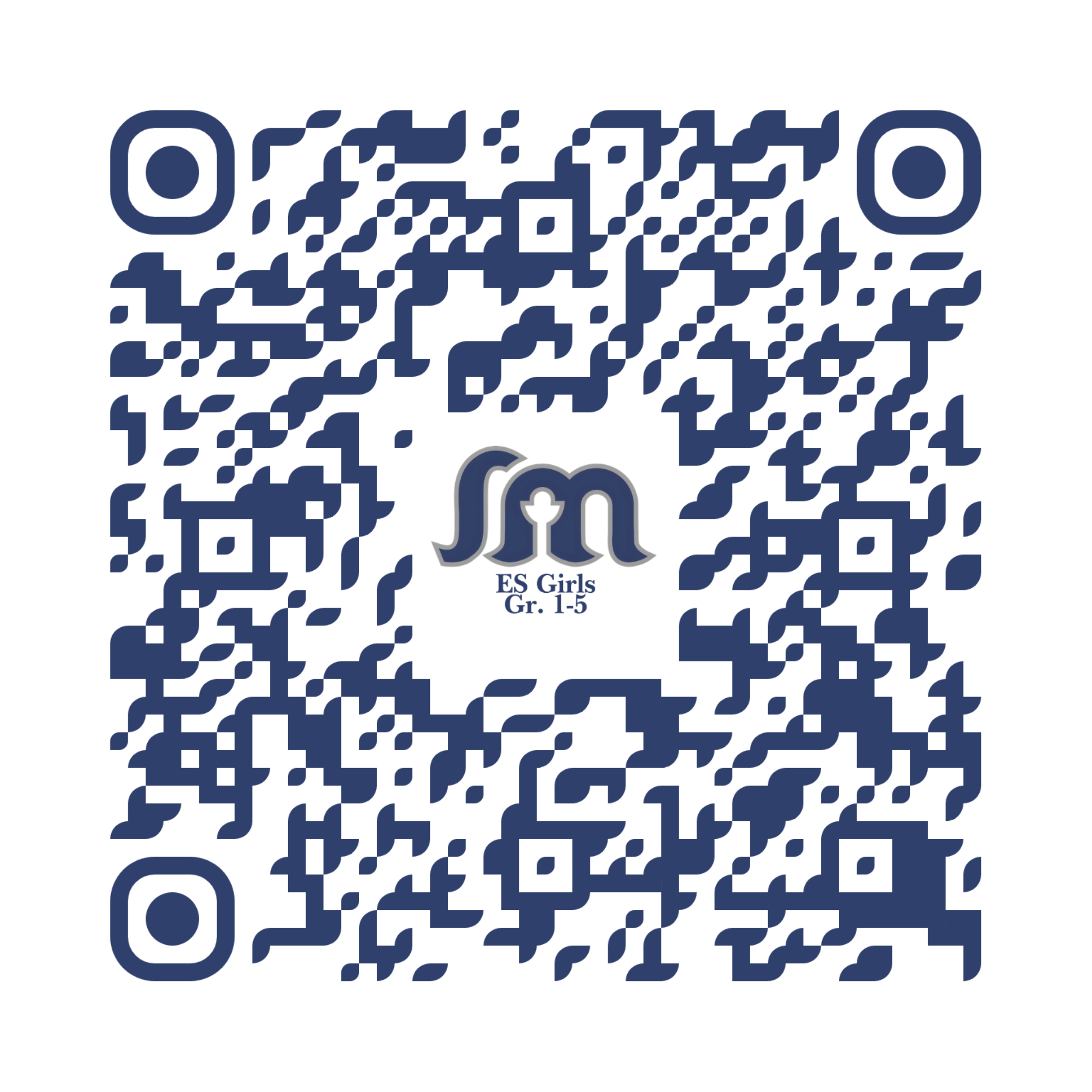 QR code — ES Girls uniforms