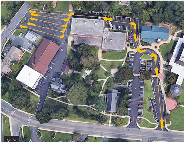 ES K-5 Dismissal diagram