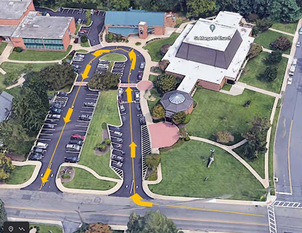 ES PreK Drop-off diagram